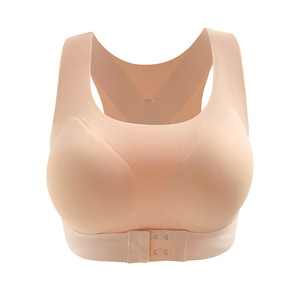 Reggiseno sportivo con chiusura frontale, correttore di postura, sollevante e contenitivo - Intimo senza cuciture, traspirante, anti-cedimento per <span class=keywords><strong>donna</strong></span> - Product Image 5