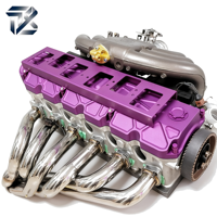 Set Manifold Intake Aluminium Presisi 5 Axis CNC Machining dengan Header Knalpot untuk Balap OEM
