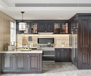 Set di Mobili Modulari per <span class=keywords><strong>Cucina</strong></span> in Stile Shaker Moderno in Kit di Montaggio Fai da Te con <span class=keywords><strong>Base</strong></span> Lavello per Appartamenti - Product Image 3