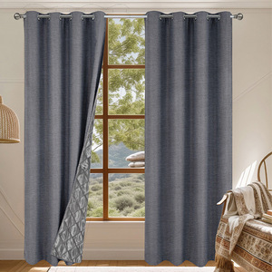 <span class=keywords><strong>Rideaux</strong></span> occultants en satin à deux couches DaiRui, très vendus, tissu en polyester haute densité, <span class=keywords><strong>rideaux</strong></span> occultants pour chambre à coucher, salon - Product Image 1