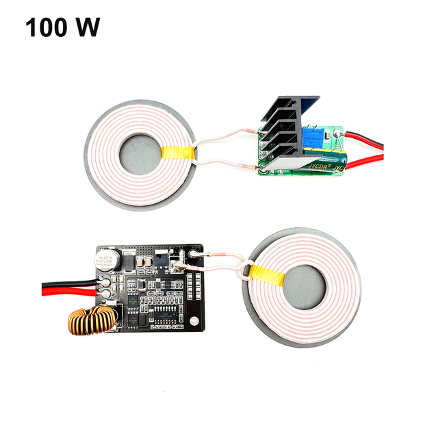 High Power 100W Magnetic Wireless Charger Fast Charging Transmitter Receiver Wireless Charger 100W Customization