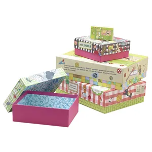 Paper packaging wholesale Japan exotic snacks gift box for kids