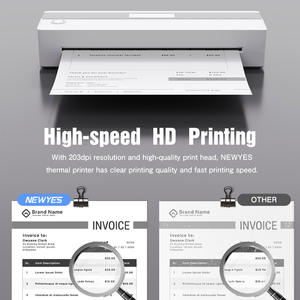 Nouvelle Imprimante Thermique Sans Fil NEWYES OEM LD0802 Portable Mobile A4 <span class=keywords><strong>Mini</strong></span> de Poche <span class=keywords><strong>USB</strong></span> Compacte pour Documents - Product Image 3
