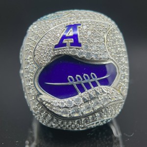 Bague de championnat de football canadien CFL Toronto Gold Rush <span class=keywords><strong>2022</strong></span>, personnalisée, plaquée or, laiton, zircon créé en laboratoire, certifiée, <span class=keywords><strong>tendance</strong></span> - Product Image 3
