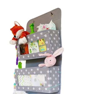Rangement suspendu pour derrière la porte, grande fenêtre transparente, rangement en forme d'étoile, pliable, pour le rangement des jouets, des articles divers - Product Image 5