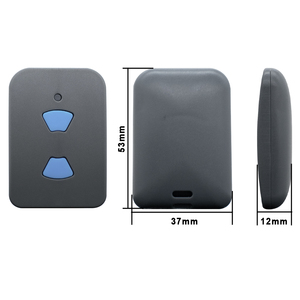 Control Remoto para Puerta de Garaje SMG-302 100% Compatible con DELMA MIZAR 433mhz 1CH 2CH, 2 Botones, 433.92MHz, Código Fijo, Emisores de Puerta - Product Image 6