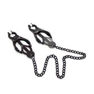 Japanische Klee Unisex Metall dunkle Kette erotische BDSM Sexspielzeug für Erwachsene <span class=keywords><strong>Brutal</strong></span> Bondage Restraint Body Nippel klemmen - Product Image 4