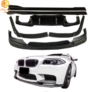 Kit de carrocería de coche, difusor de parachoques delantero, falda lateral, material de fibra de carbono, adecuado para <span class=keywords><strong>BMW</strong></span> serie 5, F10, <span class=keywords><strong>m5</strong></span>, 525I, 530I, 540I, F10 <span class=keywords><strong>m5</strong></span> - Product Image 2
