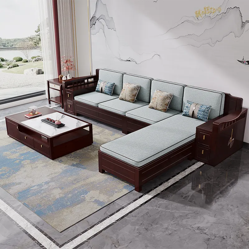 Kualitas Terbaik gaya Eropa Modern grosir kulit daya kursi Sofa malas kain Eropa Set Sofa indah furnitur