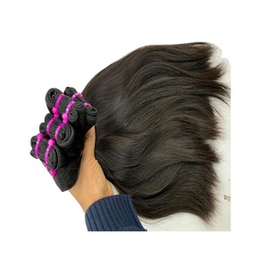 Cabello humano natural 100%, cabello virgen indio Chennai a precio barato - Product Image 5