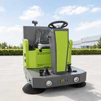 Balayeuse autoportée XY-A15, type ouvert, bac à poussière 200L, capacité de montée de 30%, frein à disque hydraulique, commande à une touche