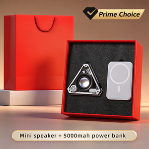 Hot Selling Promotional Gift Set Custom Logo 5000mah Power Bank / Mini Speaker Employee Appreciation Gifts