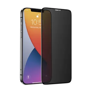 Leadingplus Pelindung Layar Ponsel, Kaca Tempered Ponsel untuk iPhone 7 8 X Xr Xs SE, Pelindung Layar Anti Silau untuk Iphone 14 Pro Max