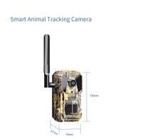 Cámara de Vida Silvestre de cobertura nacional Cámara de rastreo impermeable IP65 4G con monitoreo remoto para cazadores y amantes de la naturaleza
