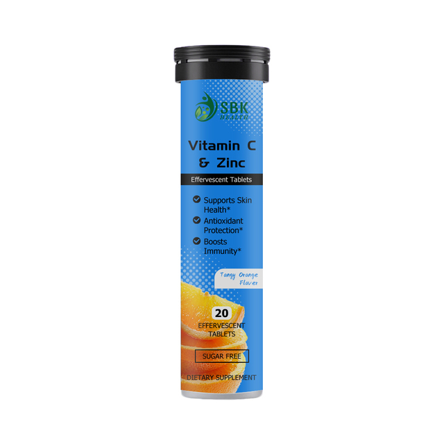 High Quality Vitamin C and Zinc Tablets with Vitamin C Boosts Immunity Acts as Powerful Maintains Respiratory Health Tablets