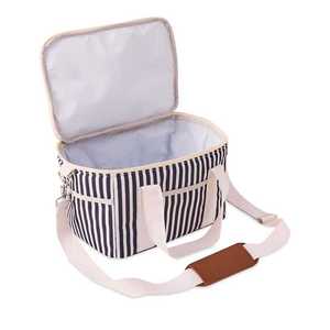 Sac Isotherme Portable à Bandoulière en Oxford Écologique avec Fermeture Éclair pour l'École et l'Extérieur – Vente en Gros - Product Image 1