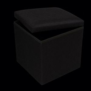 Modern Stool Living Room Furniture <b>Storage</b> Box Fabric Stainless Steel Bamboo Highest Quality Sample Available Stools Counter - Product Image 2