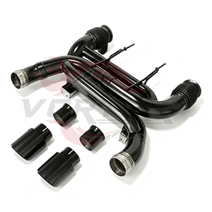 Kit d'échappement complet droit noir Vortex SS304 avec collecteur et silencieux pour McLaren 720S 765LT 4.0T V8 2017-2023 – Kits de tuning à montage direct - Product Image 3