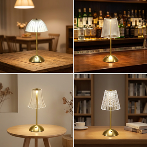 Modern Touch Hotel Desk Lamp Metal Cordless Charging Decorative Lighting 2w Restaurant Led Table Lamp - Product Image 3