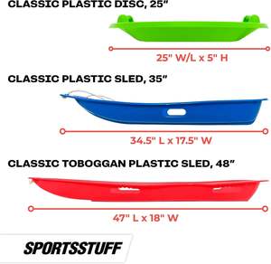 Toboggan de Neige Portable en Plastique pour Adultes et Enfants, Modèle OEM Downhill Xtreme Flexible, Planche à Neige pour Enfants, 65cm - Product Image 5