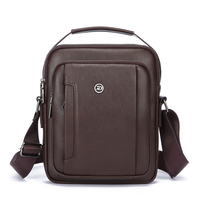 Tas Selempang Pria PU Fashion Grosir, Anti Air, Anti Gores, Multi Kantong, Tas Kurir Crossbody, Tas Jinjing, Tas Travel