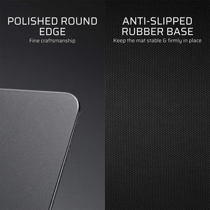 Alfombrilla de Ratón <span class=keywords><strong>Grande</strong></span> para Deportes Electrónicos con Superficie de Vidrio Templado Extrafino Personalizada con Anime HD, Velocidad y Precisión Mejoradas para Juegos, en Existencia - Product Image 6