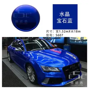 2022 Best Selling Glanzende Diamant Kristal Kleur Car Wrap Vinyl Film Groothandel