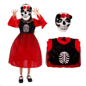 <span class=keywords><strong>Disfraz</strong></span> de <span class=keywords><strong>esqueleto</strong></span> de Halloween para niñas y niños, 2017 - Product Image 2
