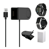 Câble de charge Trendybay 100 cm pour GolfBuddy W12, câble USB, clip de charge pour montre télémètre de golf
