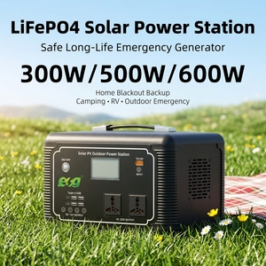 ESG 300W/500W/600W Portable Power Station Fast-Charging Emergency Backup for Camping and Home Use <b>USB</b> Type-C Ports - Product Image 3