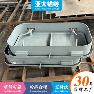 ฝาปิดช่องทางเดินเรือแบบกันน้ำ ยี่ห้อ Yatai ผลิตจากเหล็กกล้า พร้อมโซ่ยึด สำหรับใช้งานทางทะเล - Product Image 5