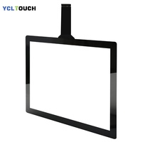 YCLTOUCH Écran tactile capacitif interactif haute précision 43 pouces 10 points de contact Noir Interface USB Série professionnelle