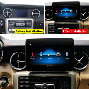 Unité principale Android Krando 9 pouces pour <span class=keywords><strong>Mercedes</strong></span> Benz SLK SLC <span class=keywords><strong>SL</strong></span> 2010-2018 Support multimédia Android sans fil CarPlay WIFI 4G - Product Image 3