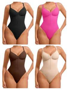 Mono de una pieza sin costuras con cuello en forma de corazón de durazno, transpirable y cómodo, para mujer, venta al por mayor, éxito en TikTok - Product Image 2