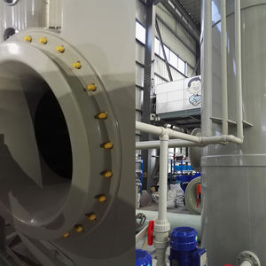 Hotte de tour en acier inoxydable avec épurateur humide - Product Image 5