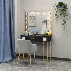 <strong>Cheap</strong> Salon Station Furniture Beauty Salon <strong>hollywood</strong> Make up <strong>Mirrors</strong> - Product Image 4