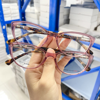 Montures de lunettes pour femmes en gros, lunettes en acétate, styles multiples, prêtes à être expédiées, lunettes de vue tendance