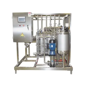 500 리터 우유 저온 살균 기계 Htst 우유 살균 기계