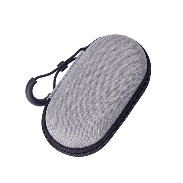 Factory Customized Portable Earbud Case Earphone Carrying Case Waterproof Hard EVA MP3 Player Case with Zipper
