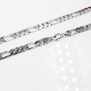 BMz 2025 <span class=keywords><strong>2</strong></span> साल की गारंटी! 48*0.5 सेमी 99.9% शुद्ध सफेद सोने की आईपी प्लेटिंग आभूषण 18k सफेद सोना - Product Image 1