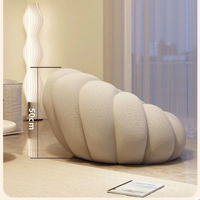 Canapé pouf moderne capitonné inclinable et confortable pour la maison, avec fonction de relaxation, idéal pour le salon