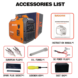 Lightweight 3.5KW Power <b>Generator</b>, <b>Mobile</b> Gasoline Energy Station 004-007 High Efficiency PerformanceBoasts up to 95% Operating - Product Image 6