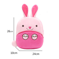 Petit enfant en bas âge sac à dos bébé maternelle pré sacs d'école mignon animaux en peluche dessin animé sacs à dos pour les enfants