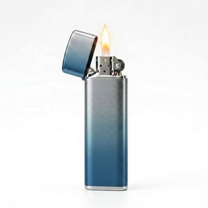 vp Rechargeable Metal Electronic <b>Lighter</b> Colorful Premium <b>Windproof</b> Ignition for Outdoor BBQ Cigarette Smoking fast deliver - Product Image 2