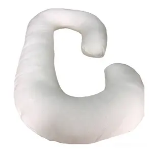 Luxury custom body pillow C shaped pregnancy body pillow memory foam body pillow