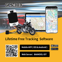 Traqueur gps de voiture, GPS de moto 303G avec suivi en temps réel pour les applications IOS Android, équipement d'espionnage cubain