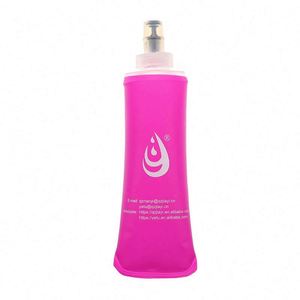 ขวดน้ำแบบพับได้สำหรับวิ่ง ทำจากวัสดุเกรดอาหารคุณภาพสูง เนื้อนุ่ม - Product Image 5