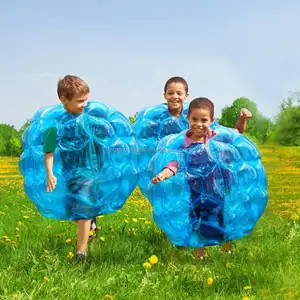 Bubble Bumper Balls 2 pack of Inflatable Buddy hamster bop Ball set - Used also Sumo Wearable human