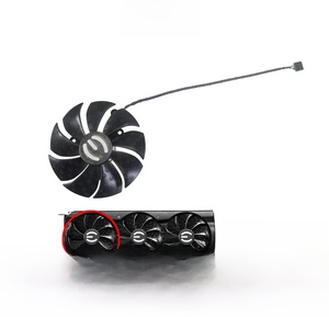 Ventilador de Tarjeta Gráfica de 87 mm T129215SU PLA09215S12H 12V 0.55A 4 Pines para <span class=keywords><strong>EVGA</strong></span> RTX <span class=keywords><strong>3070</strong></span> 3080 3090 XC3 BLACK GAMING - Product Image 3
