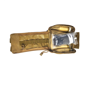 Vente en gros de petit sac de premiers soins d'urgence portable en nylon Oxford pour moto, étanche, basique, protection serpent, fermeture éclair - Product Image 5